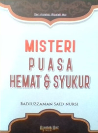 Image of Misteri Puasa Hemat dan Syukur