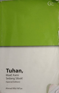 Image of Tuhan,Maaf, Kami Sedang Sibuk