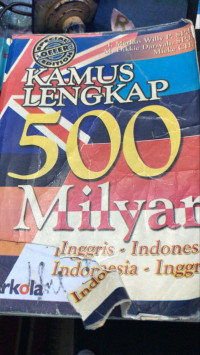 Image of KAMUS LENGKAP 500 Miliyar