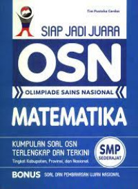Image of Siap Jadi Juara OSN Matematika SMP